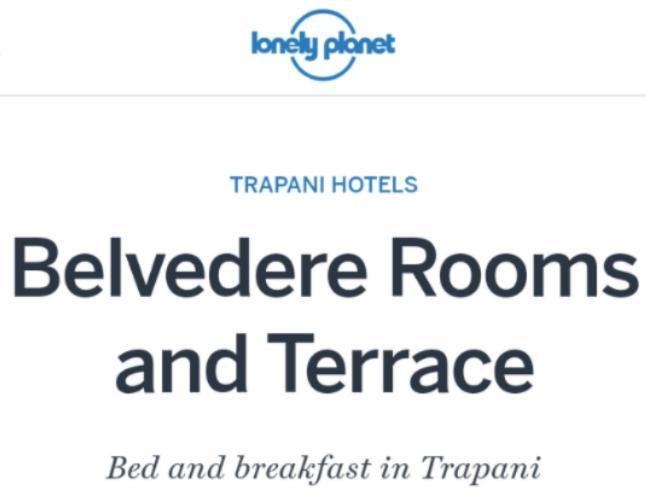 Belvedere Rooms And Terrace Trapani Eksteriør bilde
